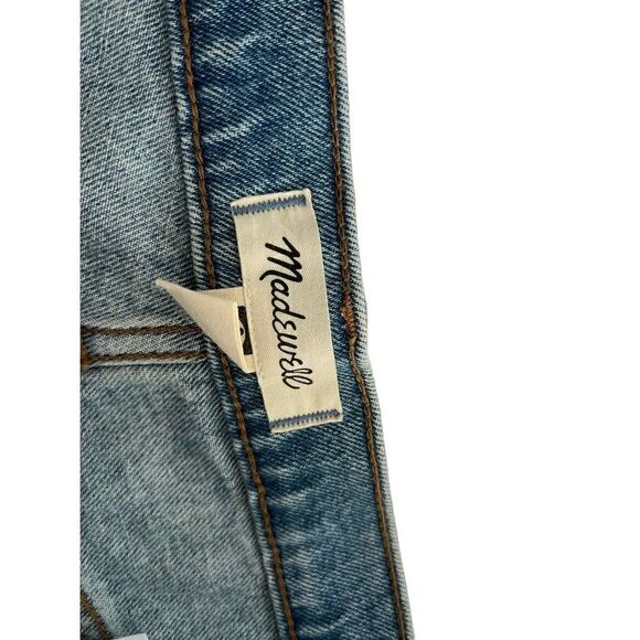 MADEWELL NWT High-Rise Mid-Length Denim Shorts size 23 - Picture 8 of 14